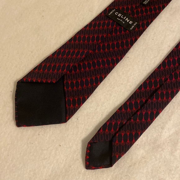 Celine Paris  silk tie - Picture 8 of 11
